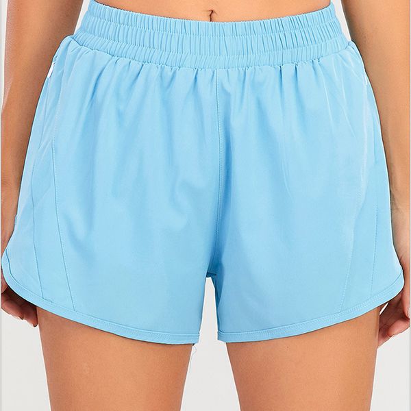 

lululemens womens yoga shorts fit zipper pocket high rise quick dry lulus lemon womens train short loose style breathable gym qualitydesigne, White;black