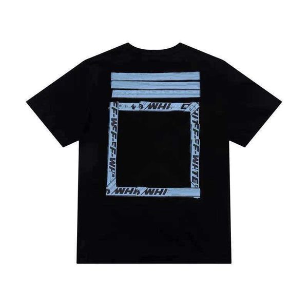 

2023 designer luxury summer men's t shirt back arrow x letters brand print women t-shirt casual cotton tees t-shirts hip hop short slee, White;black