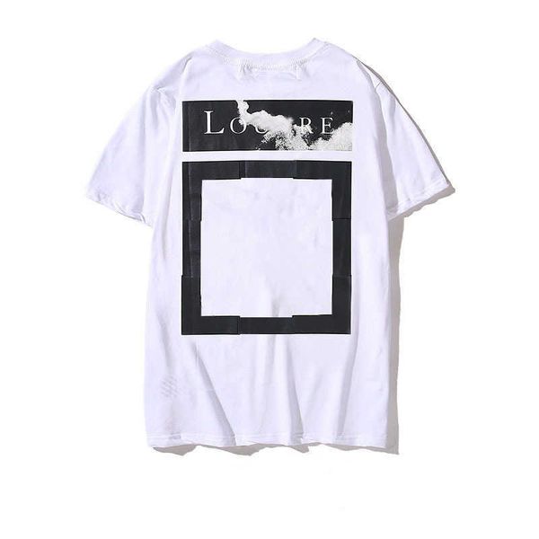 

10a luxury summer men's t shirt back arrow x letters brand designer print women t-shirt casual cotton tees t-shirts hip hop short sleev, White;black
