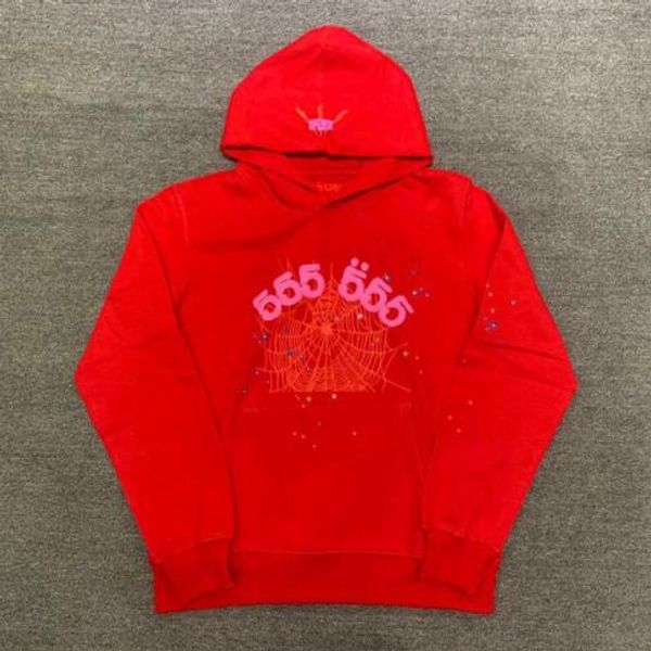 

designer pullover red spider 555 sp5der angel hoodies men printing web sweatshirts black blue hoodie oversize s-xl szkx