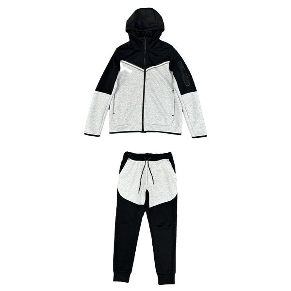 

bottoms techfleece thick man sports pants tech fleece designer tracksuit hoodie men woman trousers tracksuits joggers sportswear 14 d78v, Gray