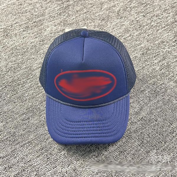 

ball caps trucker hat 22ss american fashion truck cap casual printed baseball 2yiwk, Blue;gray