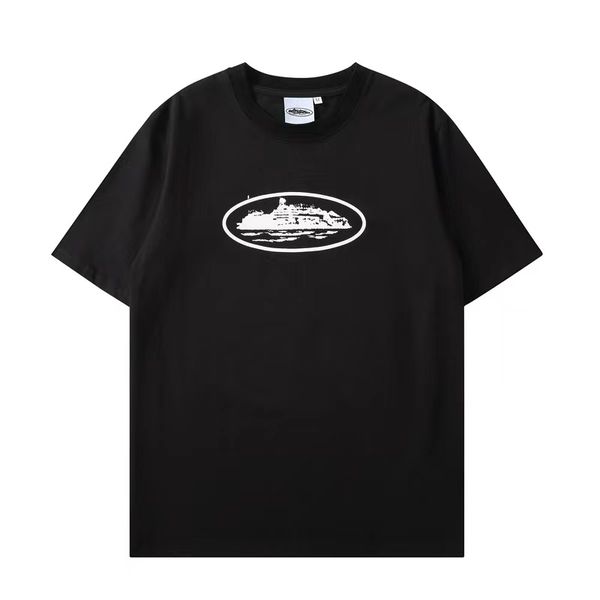 

mesn t shirt alcatraz printed crt trendy street beauty hip hop skateboard short sleeves 5k6u, Black;brown