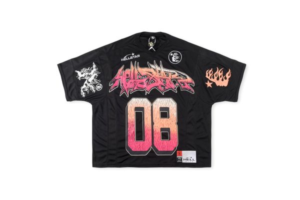 

hellstar t shirt men womens 100% cotton graphic tees women short sleeve high street fashion oversize white black loose tee b1c6