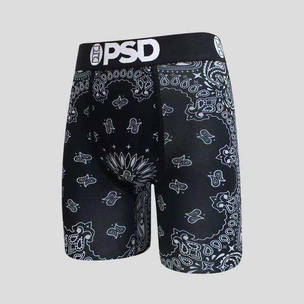 

designer psd shorts mens boxer underwear underpants printed underwear soft boxers breathable male short pants 18kpuvkpuv, Black;white