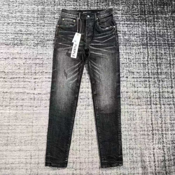 

2023 men designer antiaging slim fit casual jeans ai2, Blue