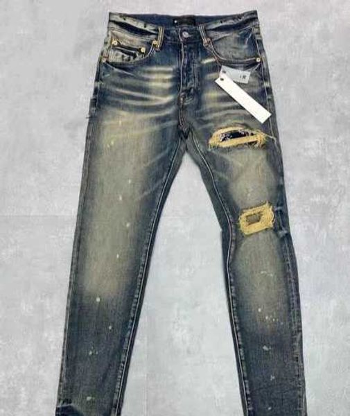 

purple jeans designer ksubi exclusive correct version brand elastic casual long men's summer new stylengqqxxzpc2im 1 vk29, Blue