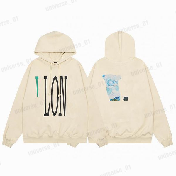

mens women designers hoodies fashion hooded winter man long sleeve men s womens hoodie clothing clothes vlones hip hop high1 quality sweatsh, Black