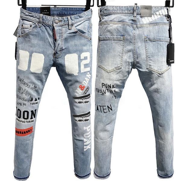 

purple jeans mens jeans amri jeans hip hop jeans black denim tears for man mens luxury designer denim jeans men embroidery mens fashion jean, Blue