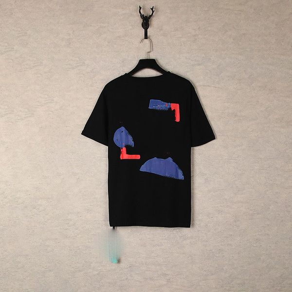 

letter 2023 summer men's design t-shirt latest trend printed pattern street off brand oversized beach sports running casual t-shirt eur, White;black