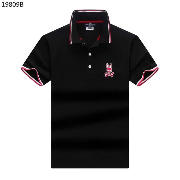 

psycho bunny men polo shirt american fashion street brand designer transportation t size m--xxxl 01sb, White;black