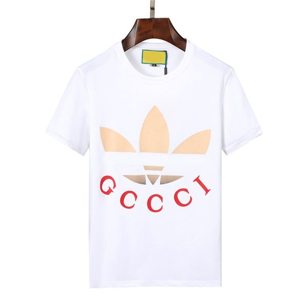 

2023 designers t shirt summer europe paris polos american stars fashion mens tshirts star satin cotton casual t-shirt women mans tees black, White;black