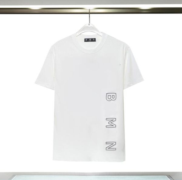 

summer designer t shirt men t pure cotton high-end luxury couple breathable and sweat-absorbing comfortable american men's size s-4xl q, White;black