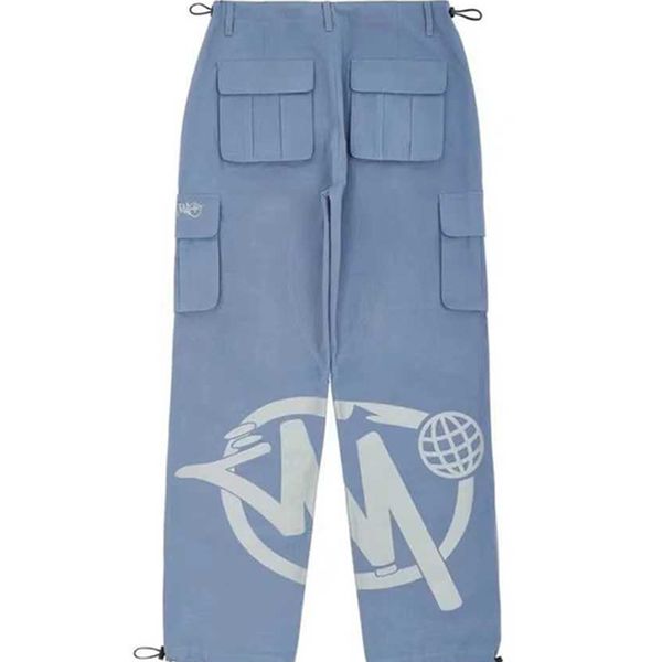 

mens pants minus two cargo y2k summer trend casual retro street black minustwo hip hop print loose overalls joggers ngfy