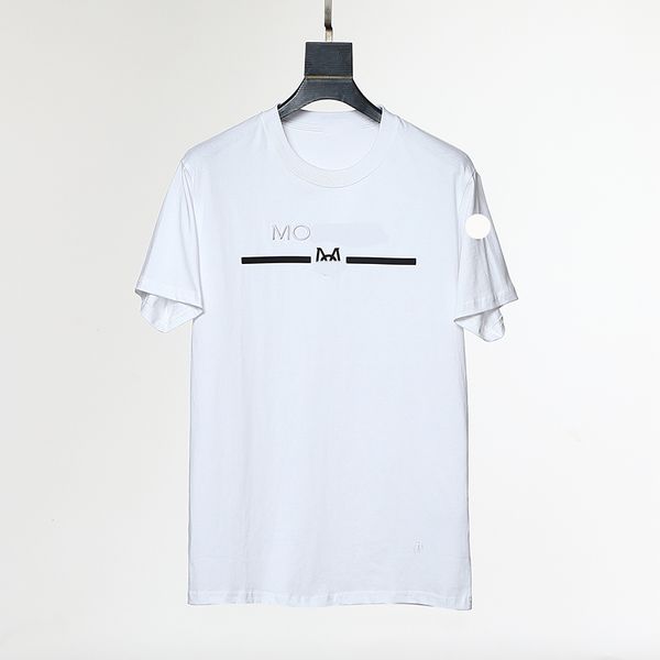 

designer mens t shirts embroidery badge solid loose relaxed cotton crewneck polo shirt short sleevet shirt bottom size s/m//xl u4ww 0zro, White;black