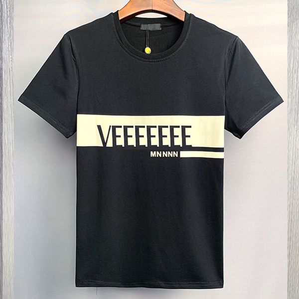 

fashion brand men's designer t shirt printed womens mens t-shirt black white cotton casual t-shirt short sleeve luxury hip hop street d, White;black