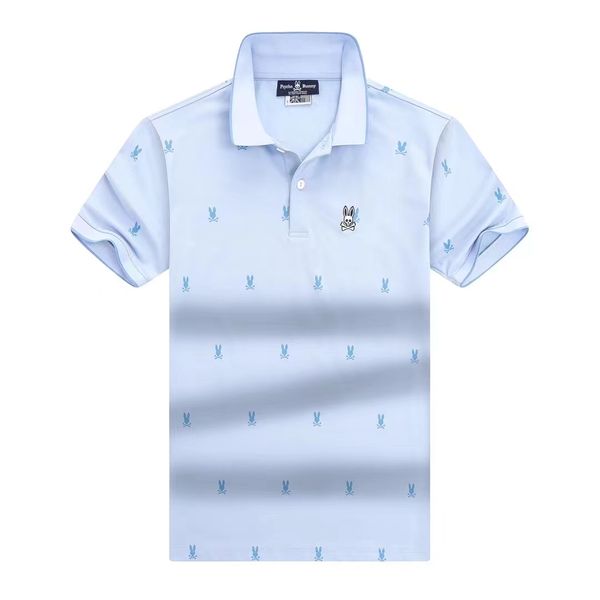 

psycho bunny polo designer mens shirt summer trend fashion luxury brand sports t casual loose classic business short sleeve asian size m-xxx, White;black