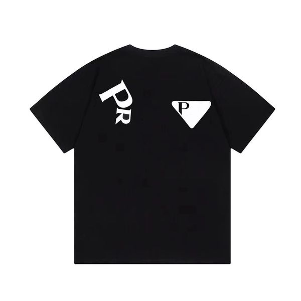 

luxury shirt designer t shirts short summer mens women fashion tshirt casual with brand letter clothes yk7u, White;black