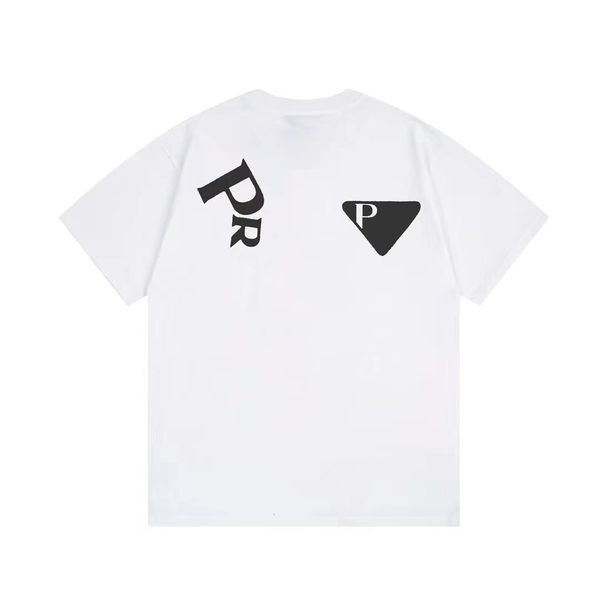 

luxury shirt designer t shirts short summer mens women fashion tshirt casual with brand letter clothes ic5m, White;black