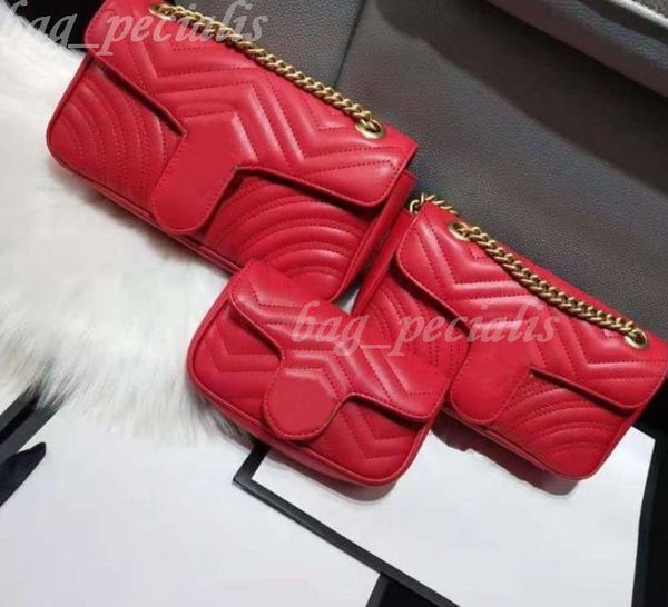 

designer bag designer bags shoulder bag for women leather handbag chains heart crossbody messenger handbags black purses 3 size
