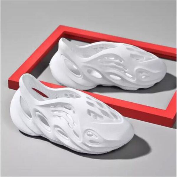 

children sandals baby boys girls summer beach slides toddler kids slip-on foam slippers lightweight closed toe shoes 3uhu6uhu6uhu6, Black;red