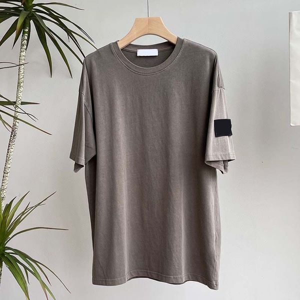 

stone t shirts embroidery mens designers compass t shirt geometric pattern shorts casual tees summer designer t-shirt stone man 11 q209, White;black