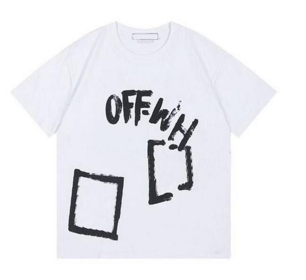 

women tees casual shorts mens offs designers t shirts loose white fashion brands man s summer shirt luxurys clothing street men's slee, White;black