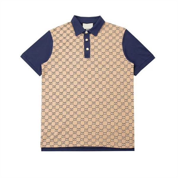 

2022summer clothes luxury designer polo shirts men casual fashion snake bee print embroidery t shirt high street mens polos size m-3xl o2h6, White;black