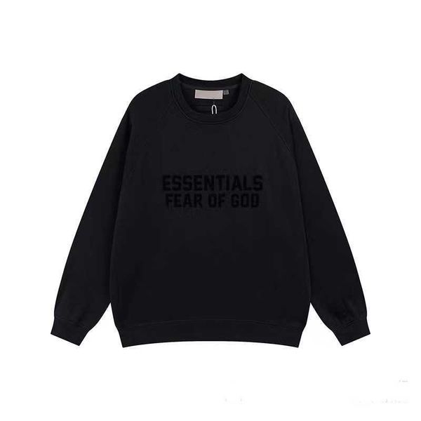 

essentialhoodie designer hoodie mens womens pullover sweatshirt essentail tshirt essentialclothing essentail tracksuit essentail shirt style, Black
