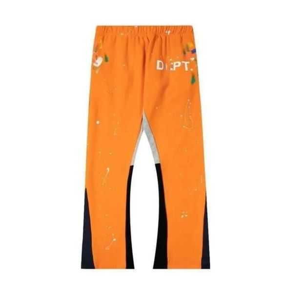 

mens graffiti pants galleries sweatpants depts speckled letter print men's women's couple loose versatile casual straight gray ora, Black