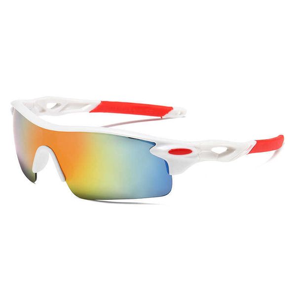 

dazzling color film reflective sunglasses 9181 sports glasses for men and women outdoor riding explosion-proof 3 0fw7 1u7b, White;black
