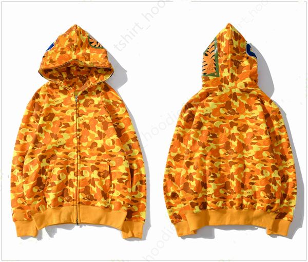 

shark mens women hoodies designer hoodie shark hoodie sweatshirts hoody oversized cotton full zip up sweaters hoodys embroidered cardigan qh, Black