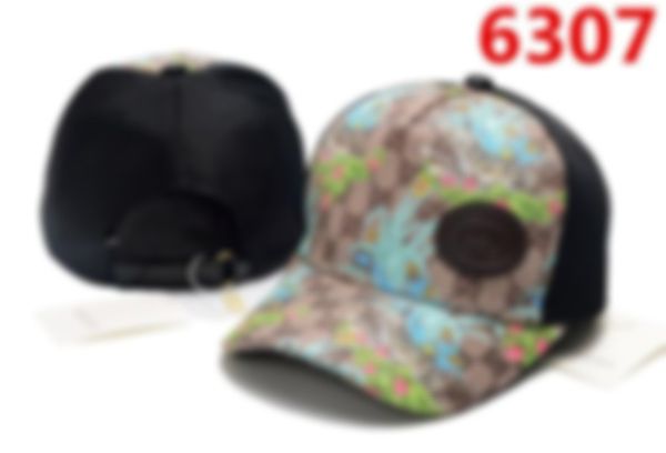 

designer baseball cap dome animated pattern hat leisure flowers caps letter novelty design for man woman ball 3a76p, Blue;gray