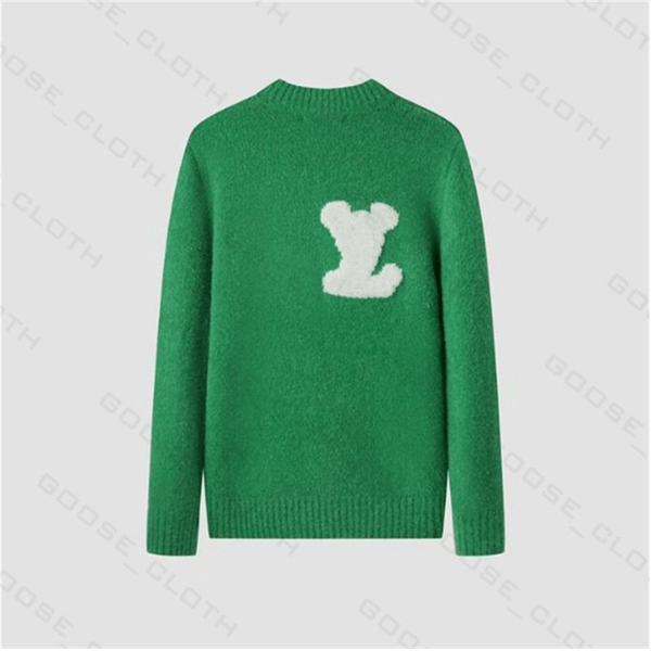 

2023 new europe women and mens designer sweaters retro classic luxury sweatshirt men arm letter embroidery round neck comfortable high-quali, White;black