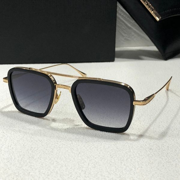

a dita flight 006 stark vintage sunglasses 18k gold plated designer sunglasses for mens famous fashionable retro luxury brand womes eyeglass, White;black