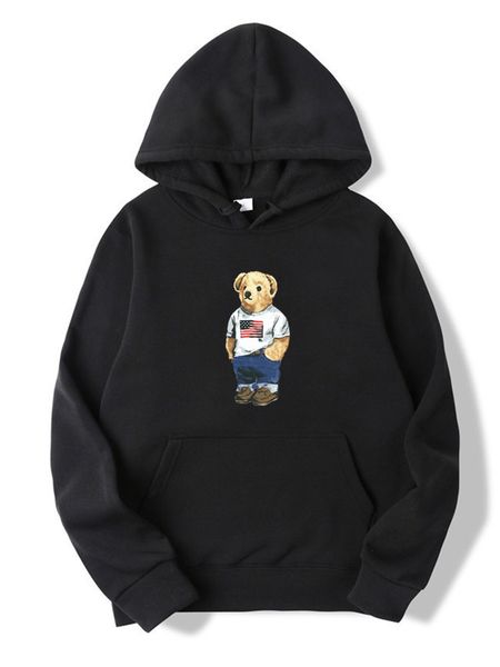 

2022 mens hoodie fashion tech fleece designer hoody woman polo hoodies and sweatshirts autumn winter casual with a hood sport jacket men&#03, Black