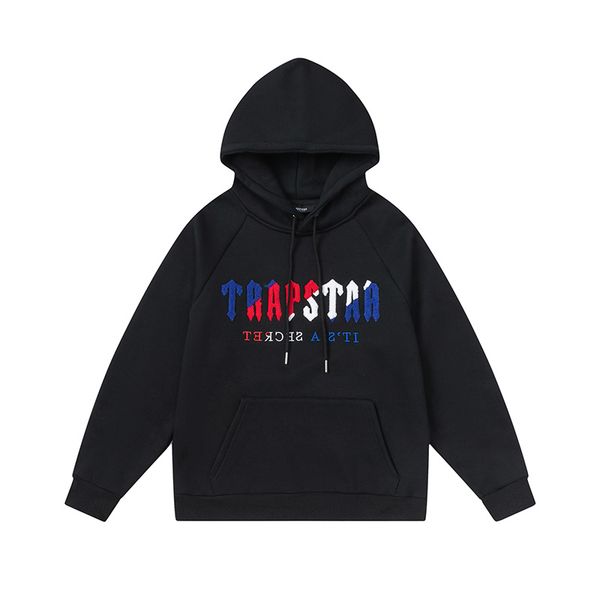 

designer men trapstar women hoody pullover sweatshirts loose long sleeve jumper clothing uhfh 50rrw, Black