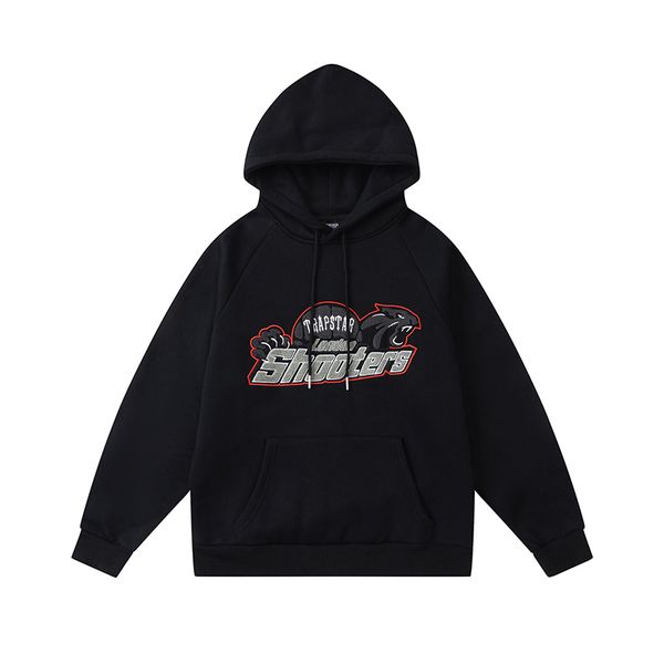 

men trapstar designer women hoody pullover sweatshirts loose long sleeve jumper clothing uhfh 11h94z, Black