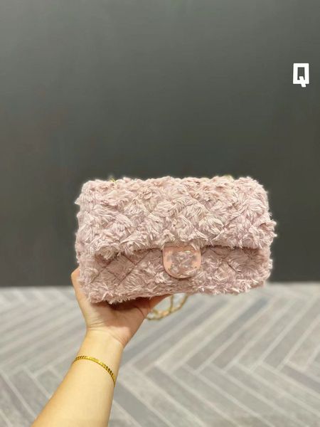 

designer bag designer flap handbag shoulder bag clutch totes bags wallet check velour thread purse double letters solid hasp waist square st