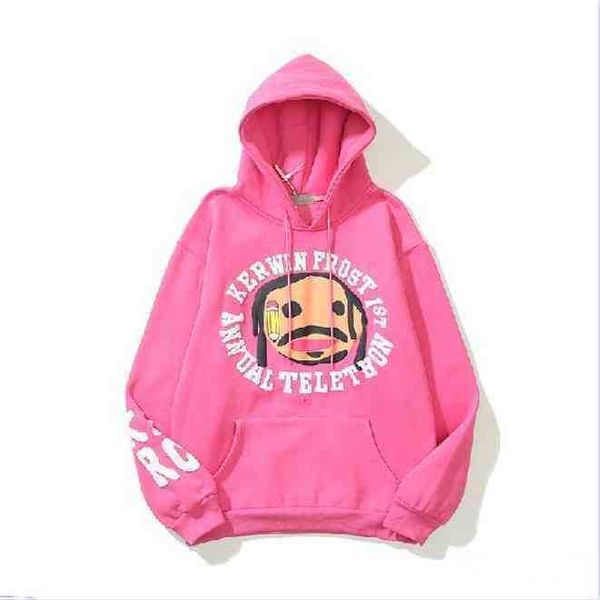 

cpfm ye must be born again hoodie men women graffiti hoodies sweatshirts pullover heavy fabric embroidery hood 01fw, Black