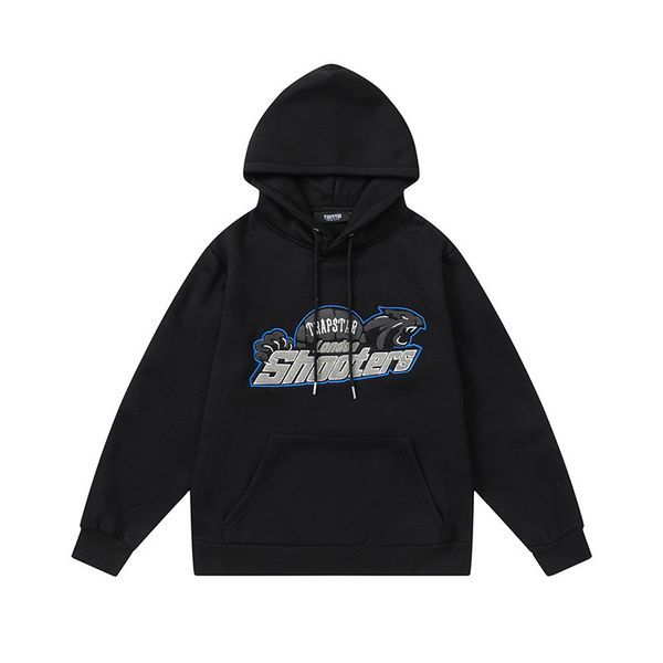 

mens hoodies sweatshirts casual embroidered men women trapstar hoodie london shooters hooded trapstar tracksuit designer pullovers jogging q, Black
