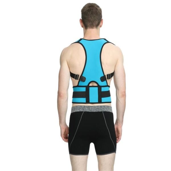 

new men / women adjustable posture corrector back shoulder strap aft-b002 aofeite