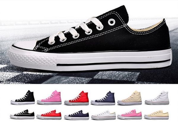

new factory promotional price canvas shoes women and men,high/low style classic canvas shoes sneakers canvas shoe, Black