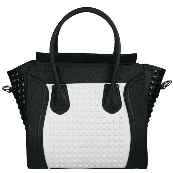 Ladies Designer Leather Style Celebrity Tote Bag Shoulder Satchel Handbag
