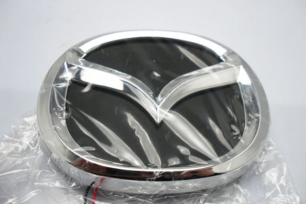 4D-Logo-LED-Licht mit Auto-Dekorationsbeleuchtung, Auto-Aufkleber-Abzeichen für MAZDA 2 3 CX7 Mazda8 12 0 cm 9 55 cm 225 h