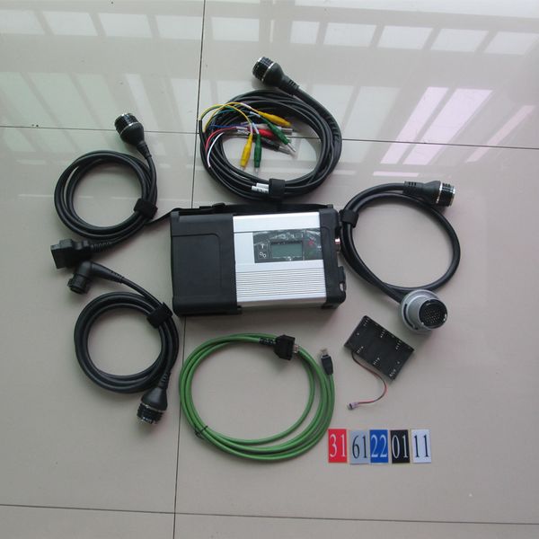 ferramenta de diagnóstico mb star sd connect c5 multiplexer compacto wifi com scanner de cabos 2 anos de garantia