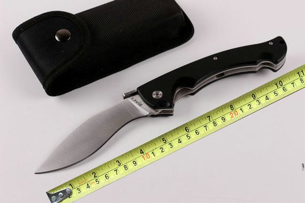 

Popular Knife Cold Steel Knives Spartan Folding Knife 5CR15MOV Blade Black G10 Handle Hunting Fighting Knives F11L