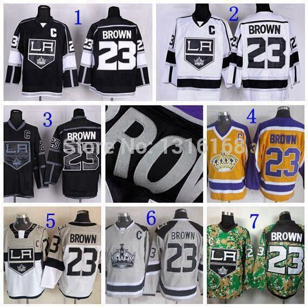 la kings brown jersey