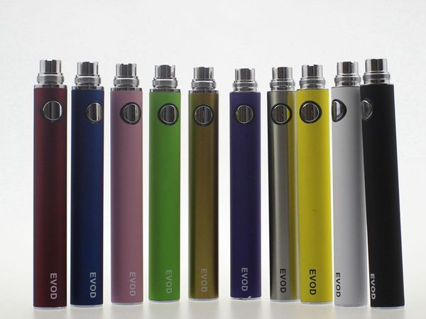 

Top Quality EVOD battery 650mAh 900mAh 1100mAh Battery ecig batteries for MT3 CE4 CE5 MINI PROTANK atomizer 510 thread