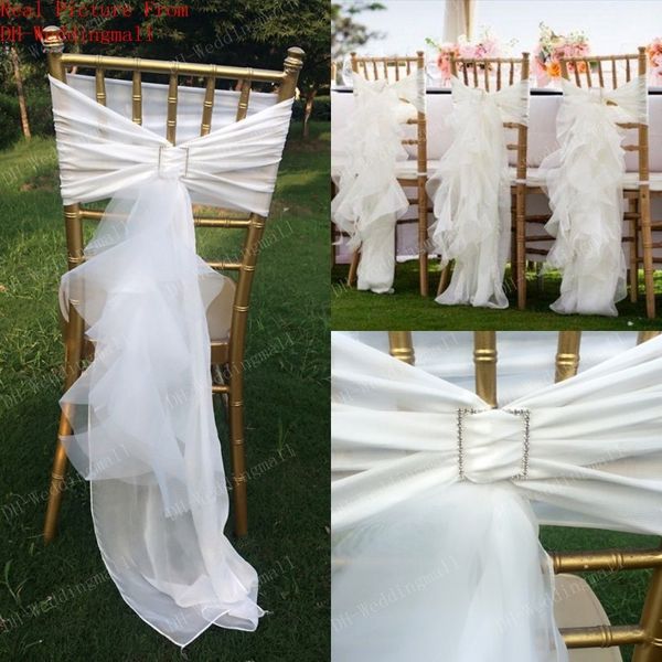 2019 2017 Chair Sash For Weddings Tulle Delicate Wedding